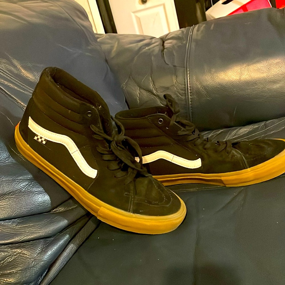 Vans, off the wall, skateboard shoes, men’s, size 12.